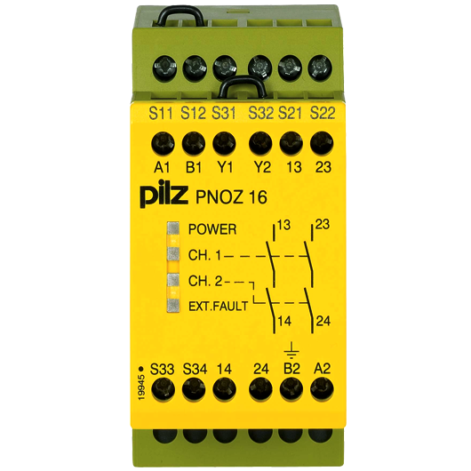 774066 New PILZ PNOZ 16 230VAC 24VDC 2n/o